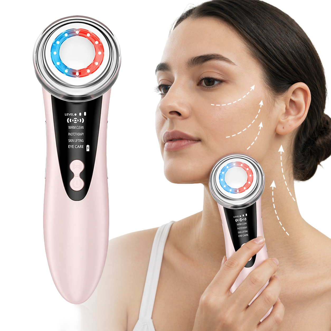 Masajeador facial ledterapia - DermaLux