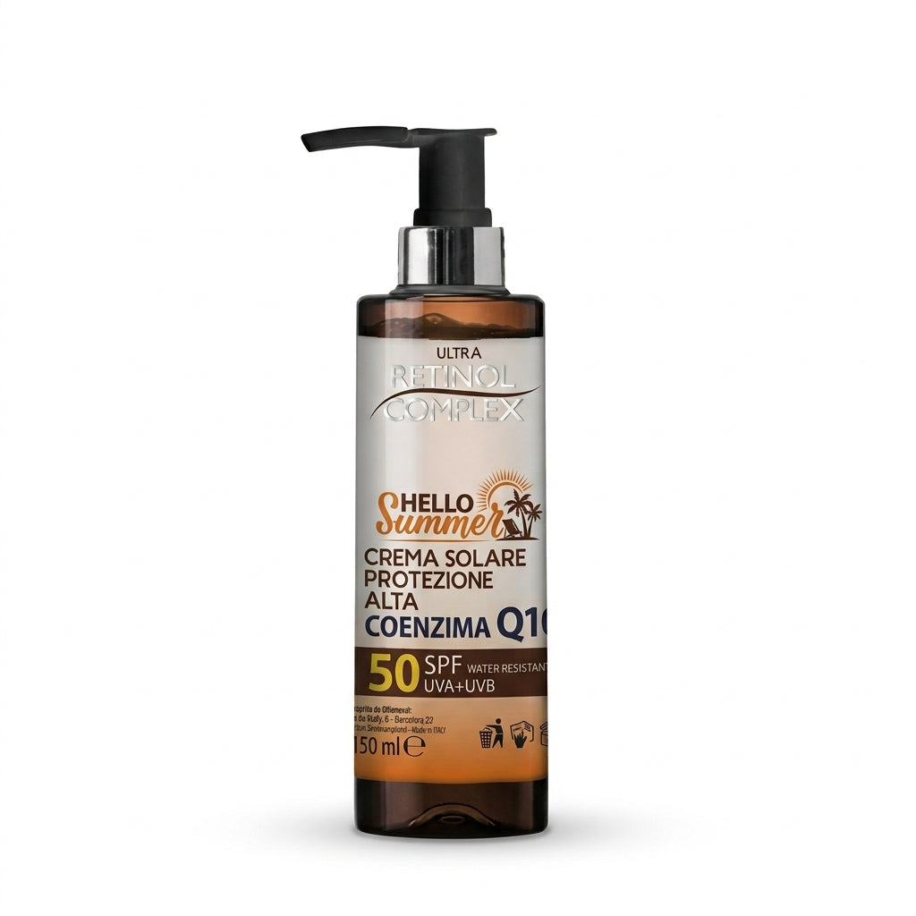 Crema Solar SPF50 con Coenzima - SolarLux