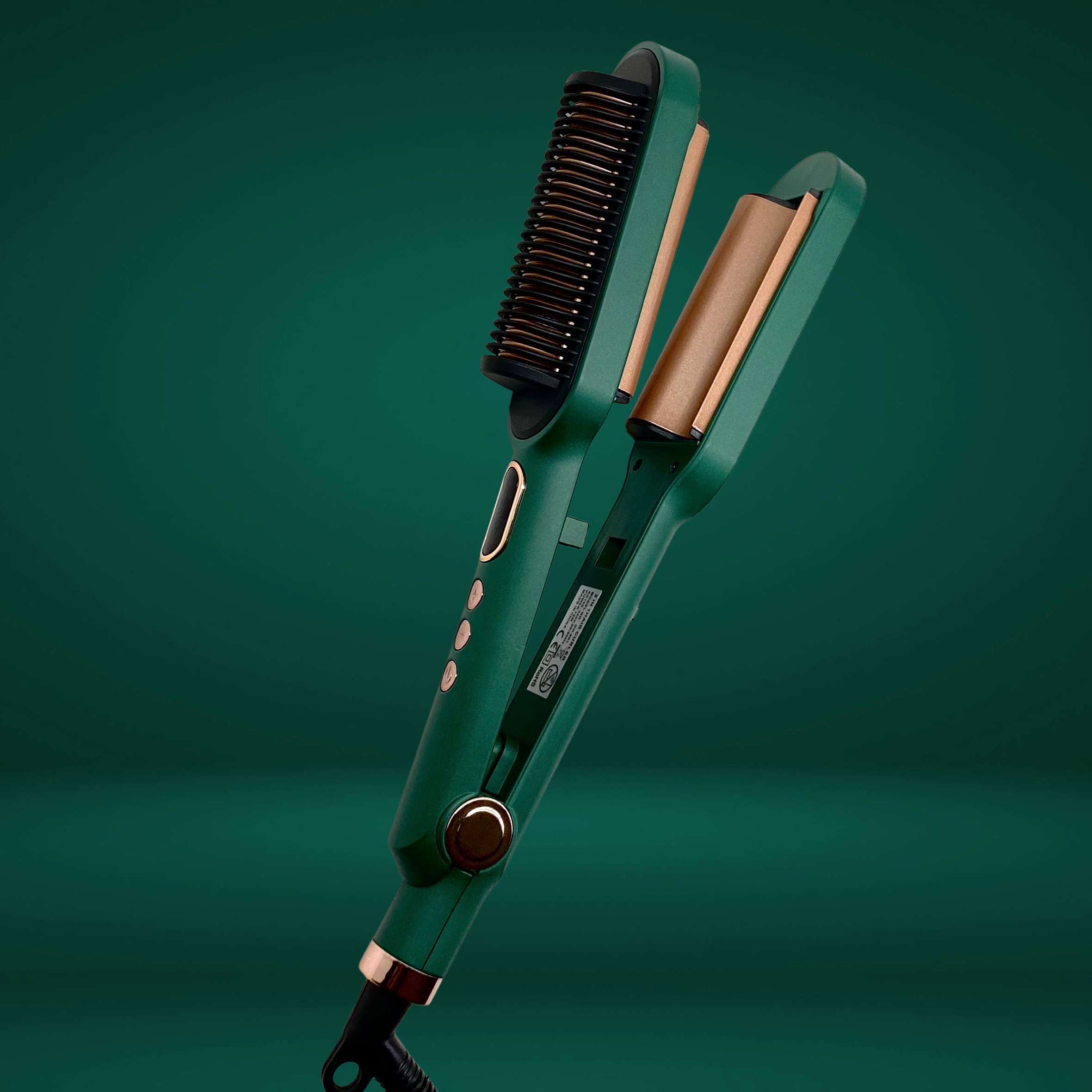 Cepillo Plancha y Ondulador 2 en 1 - DuaLux